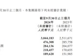 安能物流第三季度营收30.44亿元 同比增长21.2%